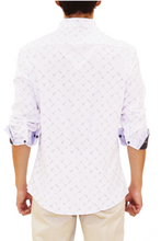 Load image into Gallery viewer, Share :     202293 - Men&#39;s White Button Up Long Sleeve Dress Shirt